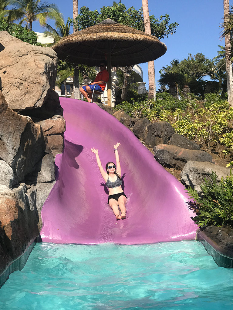 Resort With Water Slides for Kids in Hawaii