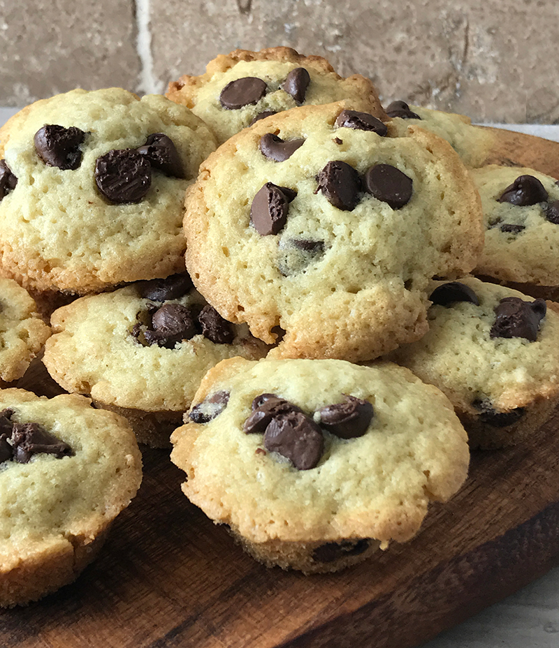 Chocolate Chip Cookie Muffins From Inspired Imperfection