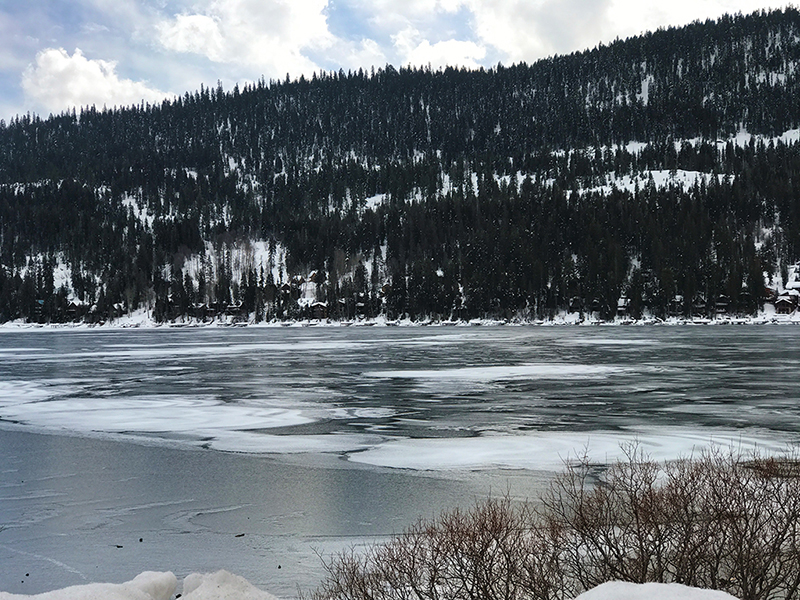 Icy Donner Lake