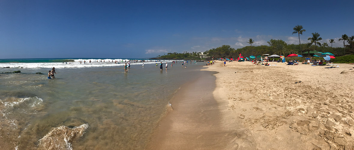 Hapuna Beach White Sand Beach in Hawaii