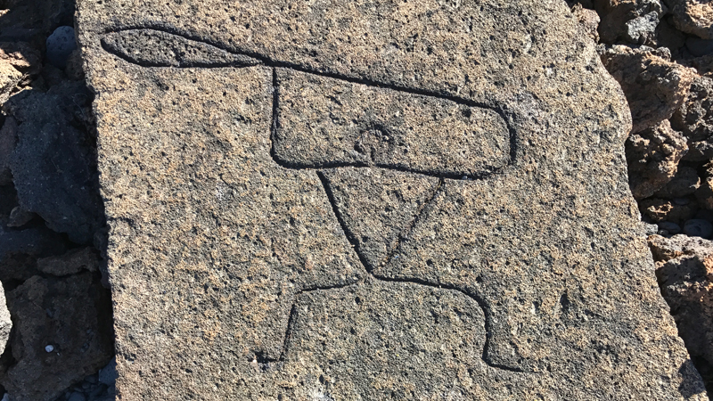 Make Petroglyph Rubbings