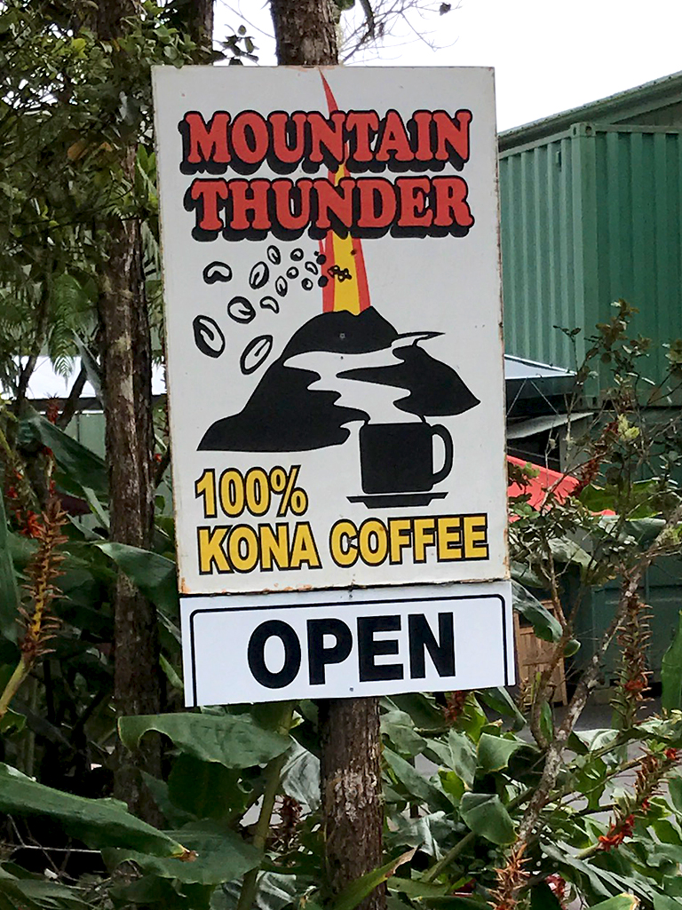 Mountain Thunder Organic Kona Coffee Tours, Big Island of Hawaii