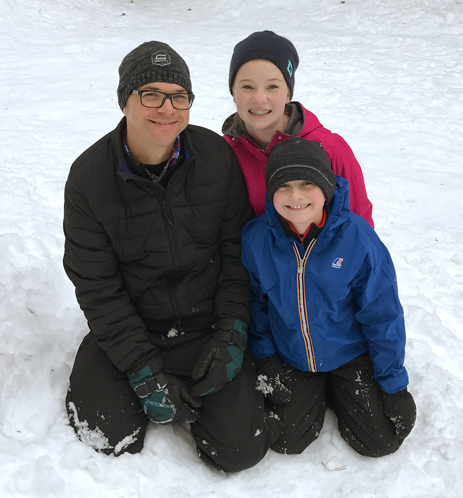 Playing in the Snow With Kids