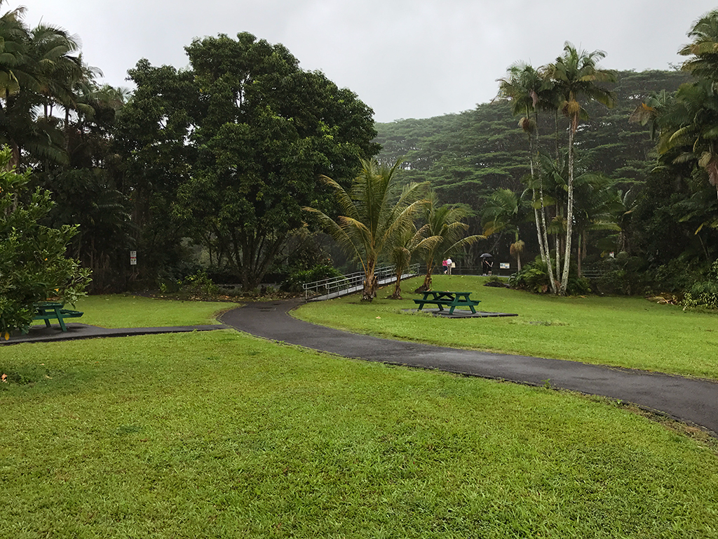 Pe'epe'e Falls And The Wailuku River Boiling Pots in Hilo, Hawaii