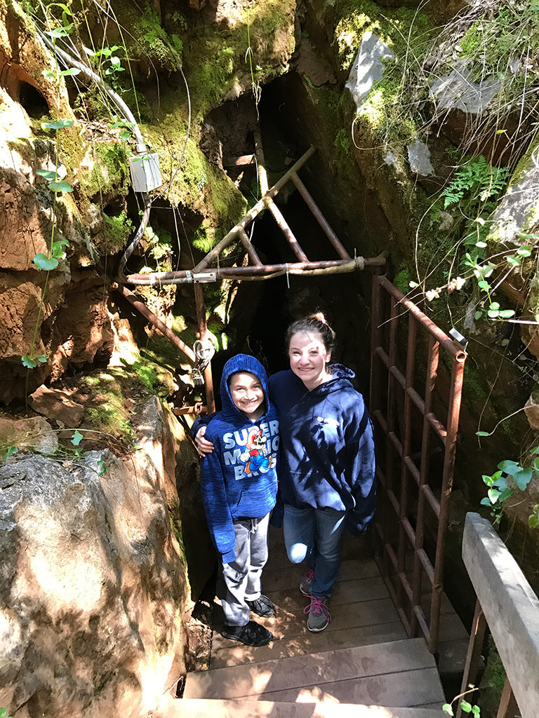 Entrance to Black Chasm Cavern