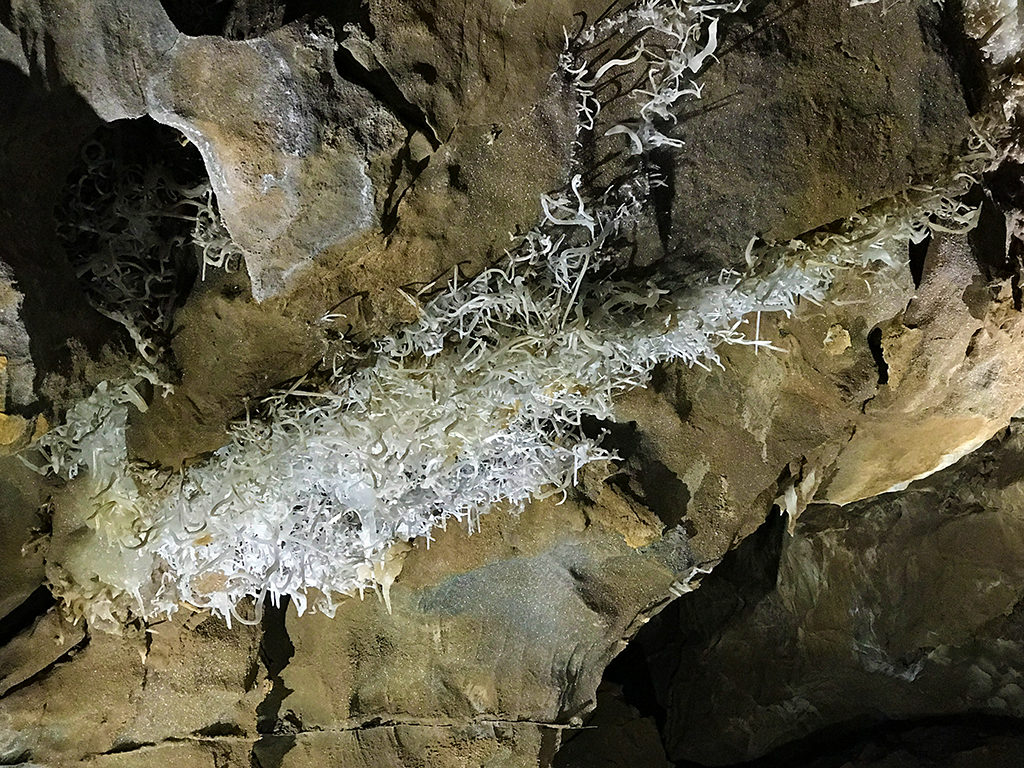 Black Chasm Cavern Helictites