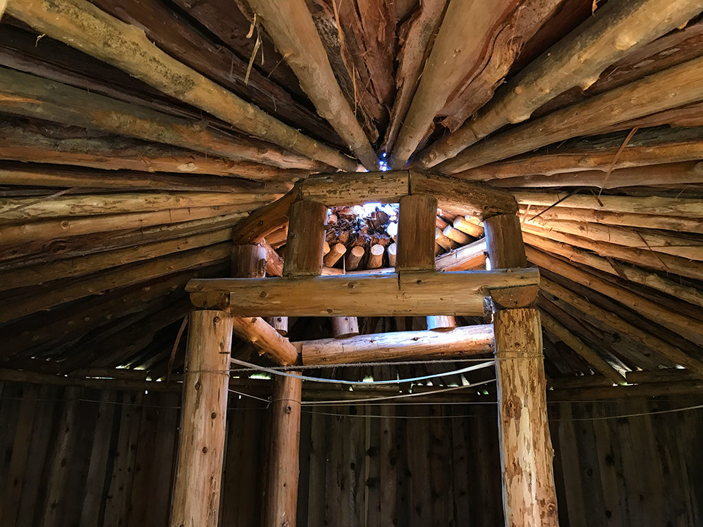 Miwok Roundhouse Interior