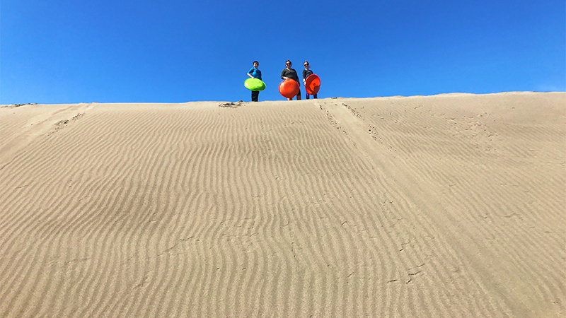 Whole30 Road Trip: Ten Mile Beach Sand Dunes