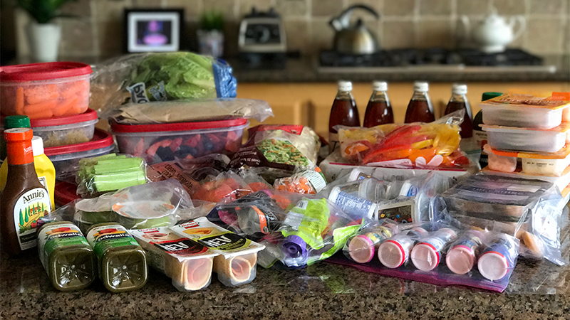 Whole30 Road Trip Vacation Food
