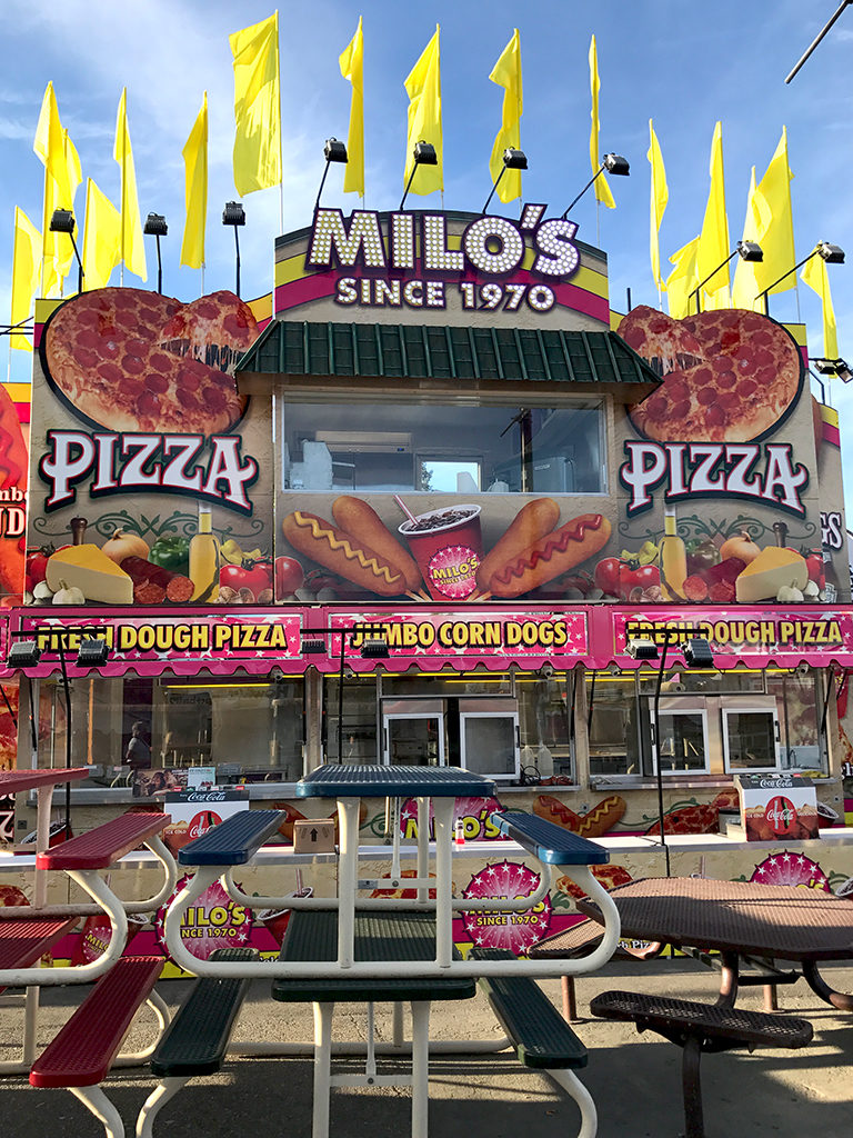 Milo's Pizza Two Story Food Truck