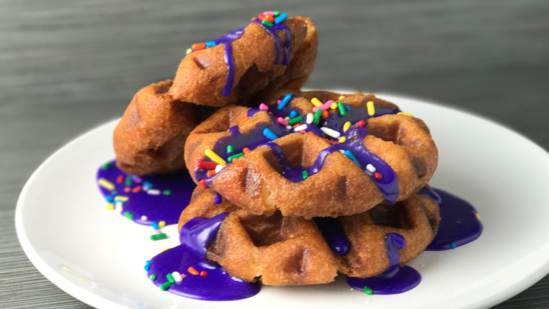 How to Make Donut Waffles
