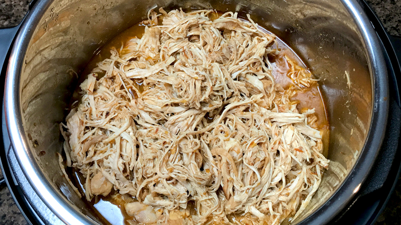 Instant Pot Taqueria-Style Salsa Chicken Recipe