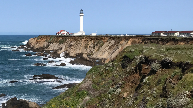 Point Arena Lighthouse in Northern California