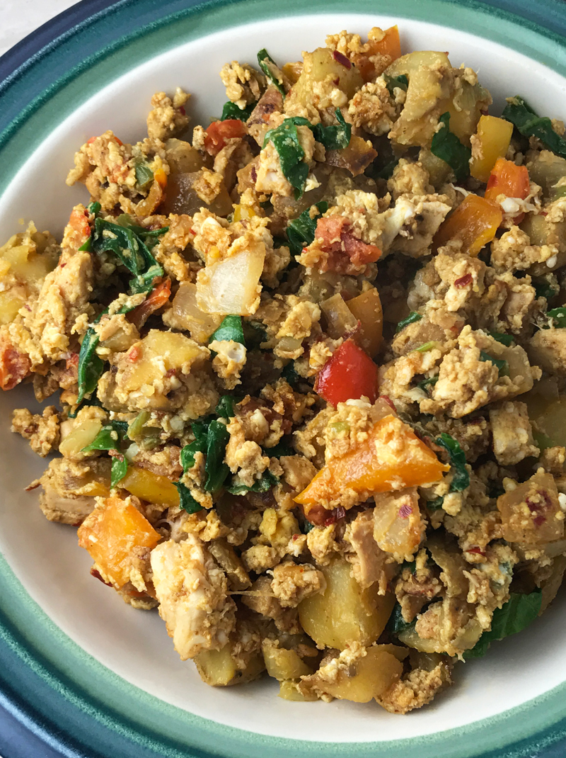 Whole30 Chicken, Vegetable, And Potato Breakfast Scramble Recipe