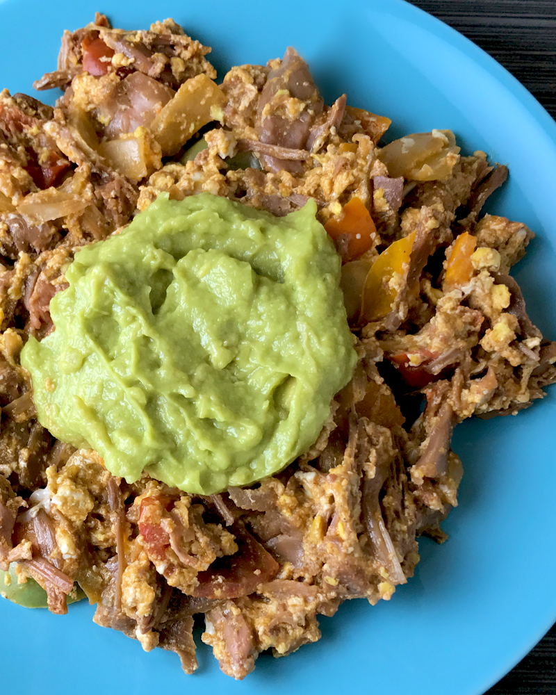 Whole30 Jack Fruit Taco Breakfast Scramble Recipe