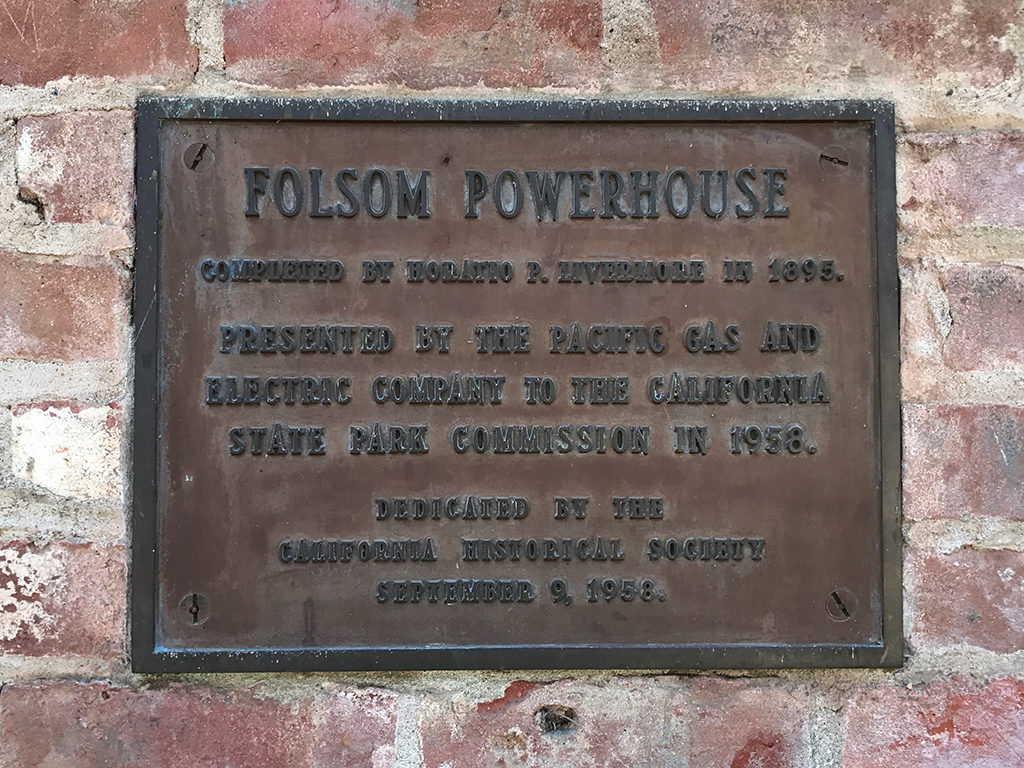 California State Park Folsom Powerhouse
