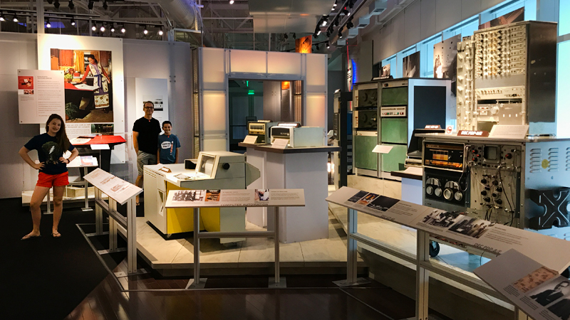 Computer History Museum Exhibits