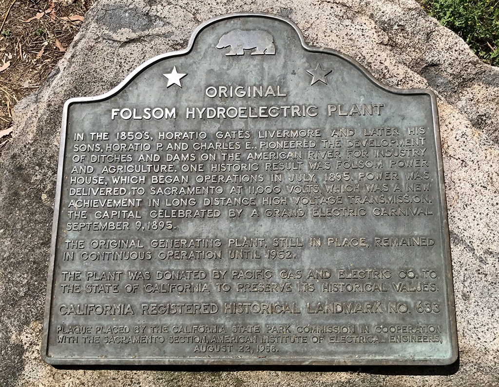 Historic Folsom Hydroelectric Plant