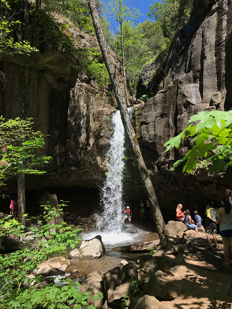 Hedge Creek Falls In Dunsmuir, California | The Million Dollar Waterfall