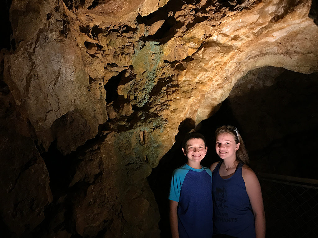 Kids Tour Lake Shasta Caverns