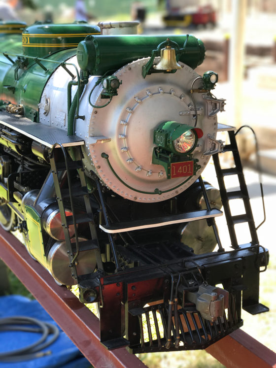 Miniature Steam Engine at Hagen Park in Rancho Cordova