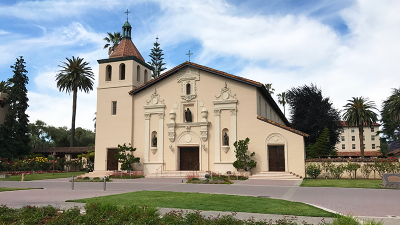 Mission Santa Clara de Asis at Santa Clara University