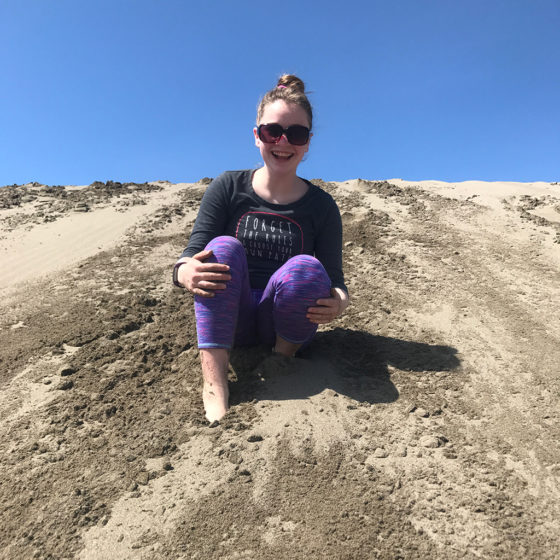 Natalie Bourn At The Sand Dunes
