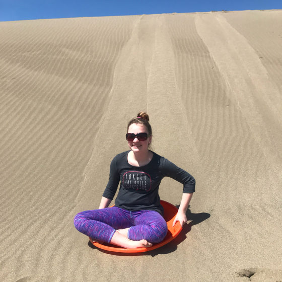 Sand Dunes in Northern California
