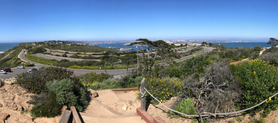 View of San Diego from Point Loma Lighthouse