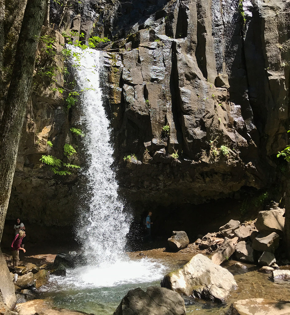 Hedge Creek Falls In Dunsmuir, California | The Million Dollar Waterfall