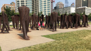 Agora Sculpture in Chicago's Grant Park