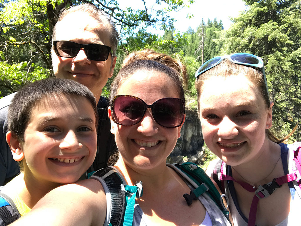 Bourn Family Hiking Trip in Shasta County