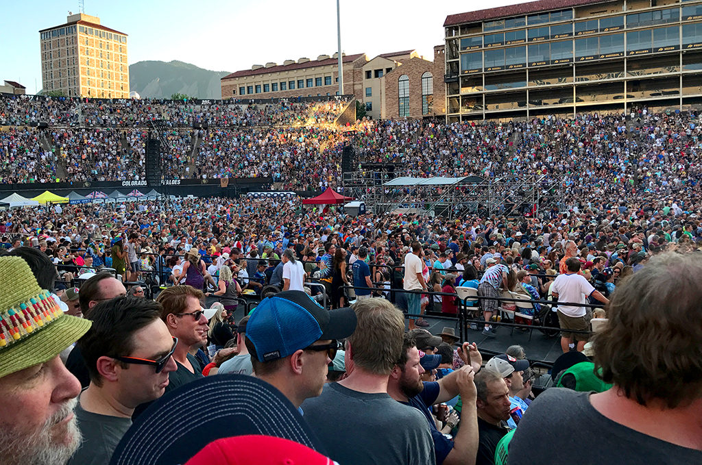 Dead & Company At Folsom Field in Boulder, Colorado, Night One