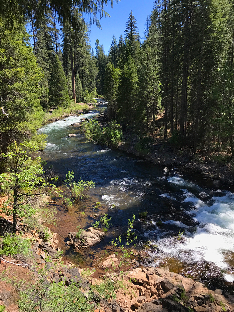 Hiking Lower, Middle, And Upper McCloud Falls On The McCloud River