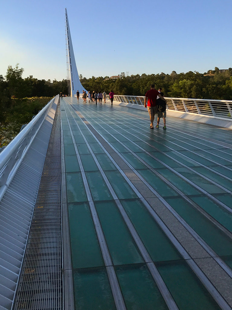 Redding's Sundial Bridge One Of The World's Largest Sundials