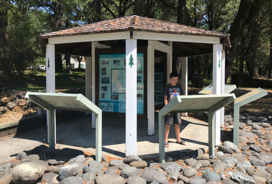 Carter Bourn Reading About The Smith River Recreation Area