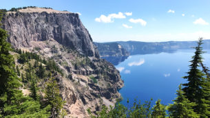 Llao Rock at Crater Lake National Park