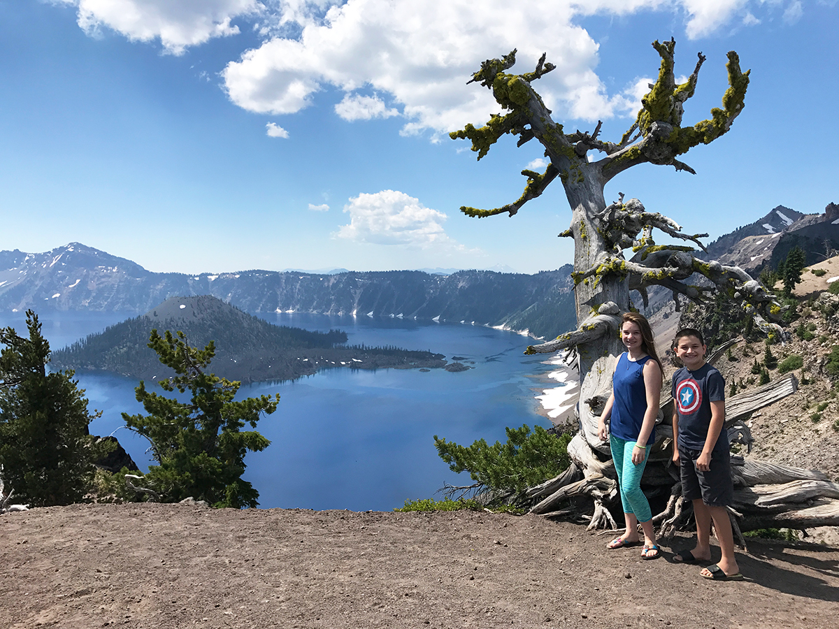 Merriam Point Overlook at Crater Lake National Park