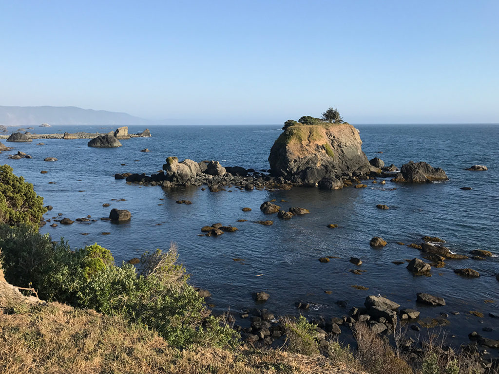 Pebble Beach And Preston Island In Crescent City