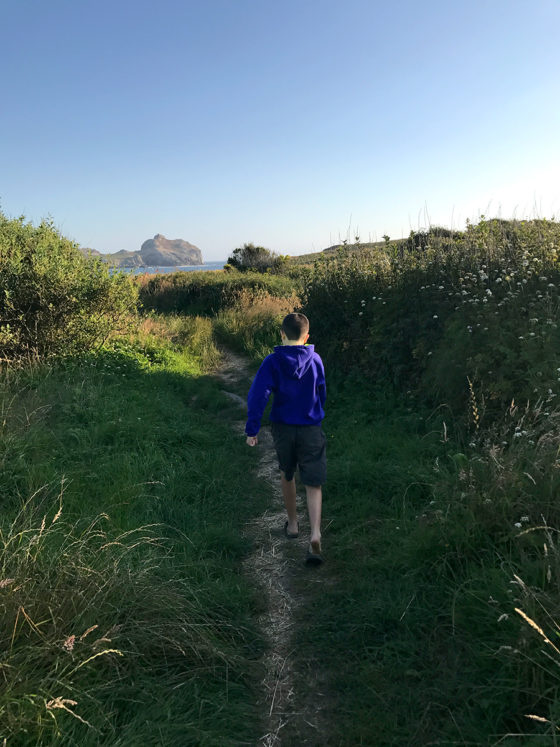 Trail to Point St. George Beach South