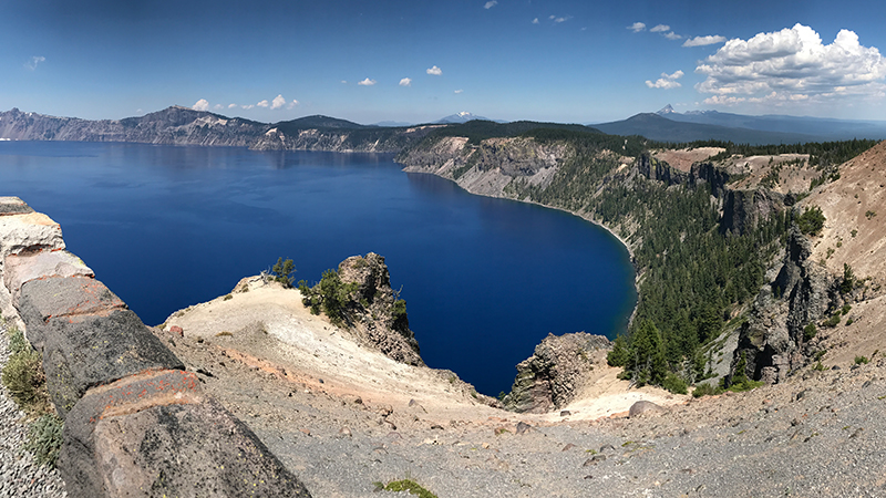 Wineglass Overlook Viewpoint at Crater Lake National Park