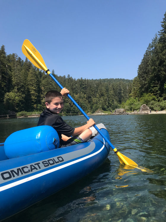Carter Bourn Kayaking