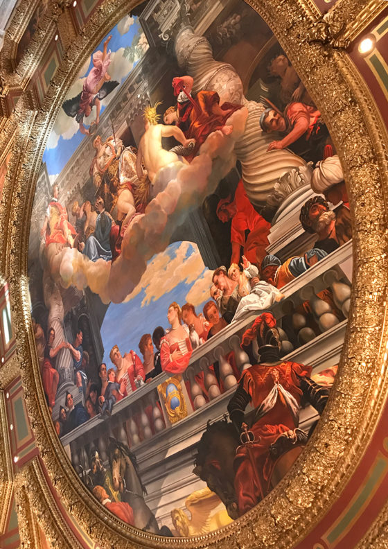 Ceiling Murals at the Venetian