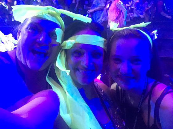 Jeanne Mabry, Jennifer Bourn, and Natalie Bourn