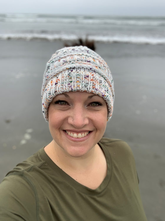 Jennifer Bourn at Cresent Beach