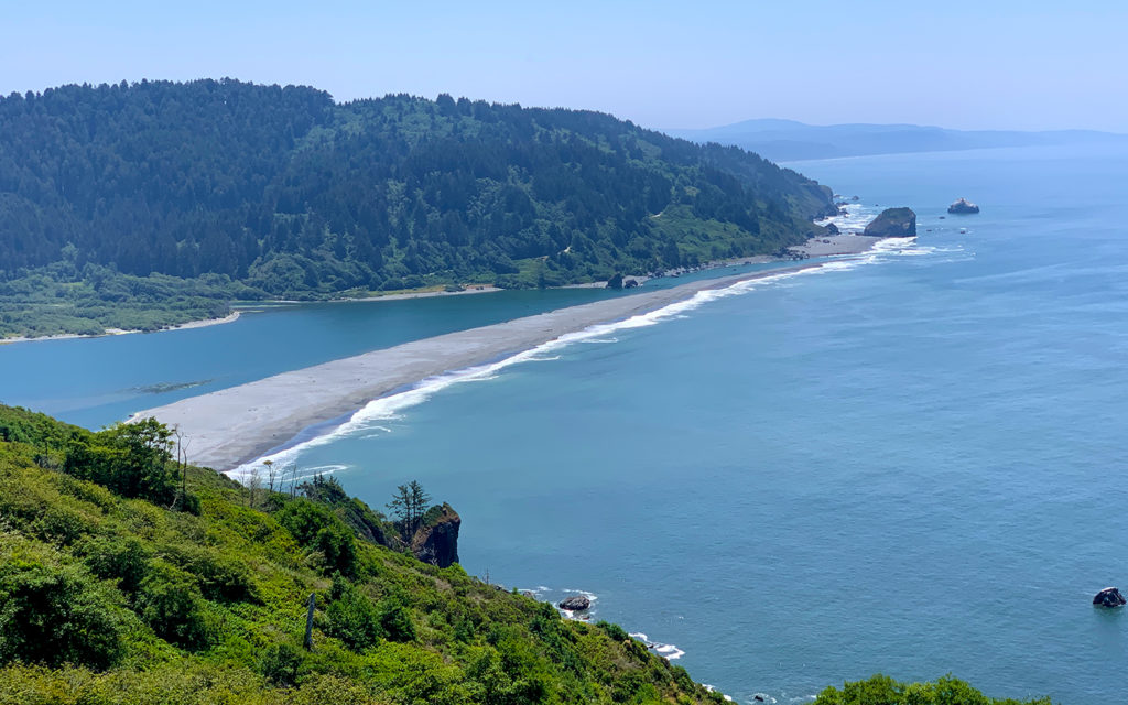 Klamath River Overlook in Redwood National And State Parks