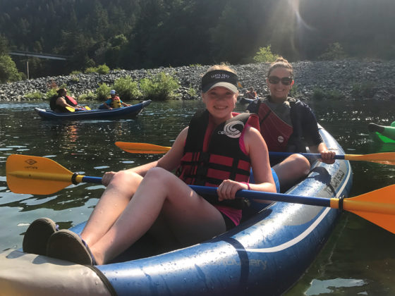Kayaking on the Smith River