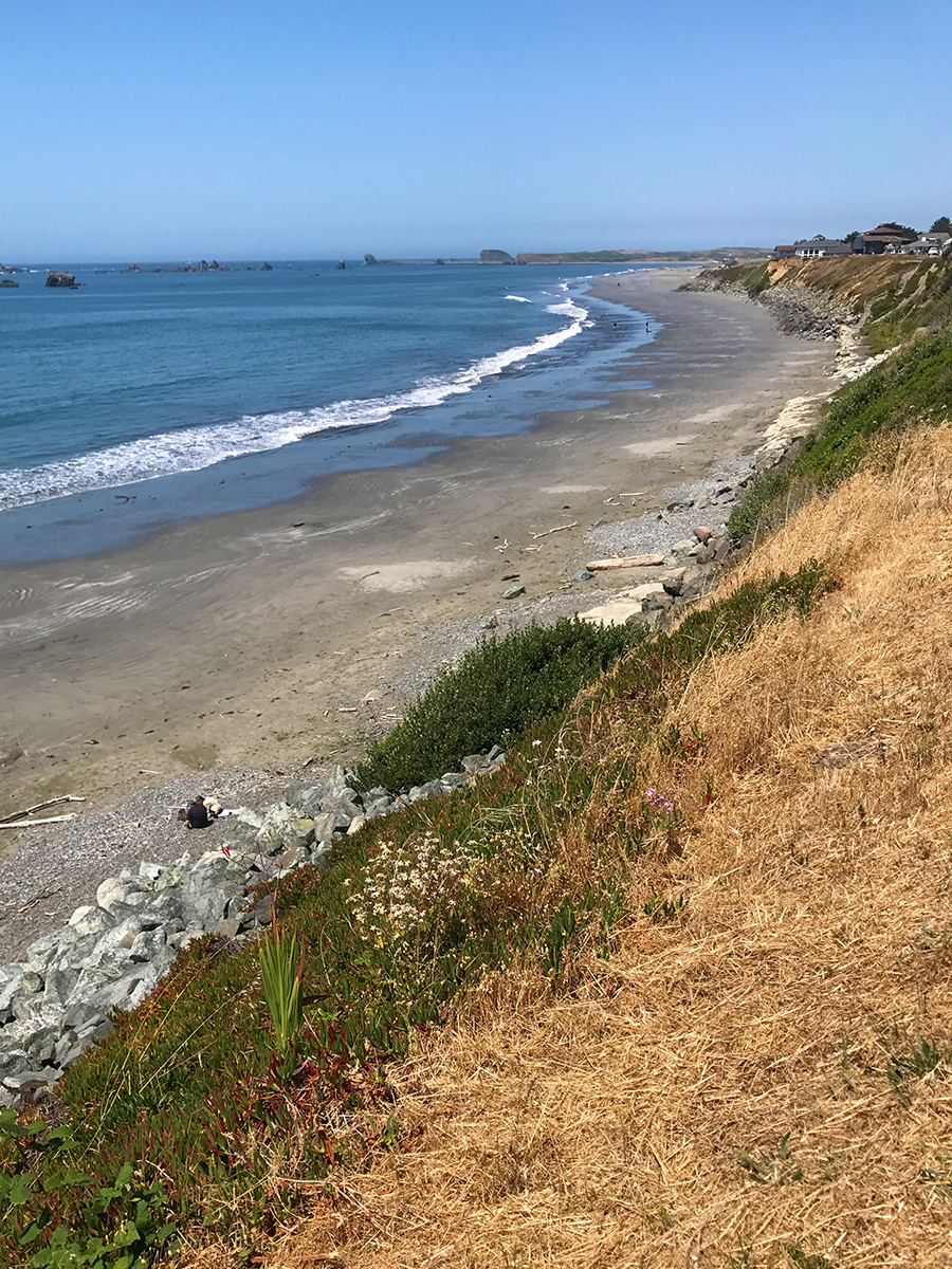 Pebble Beach And Preston Island In Crescent City