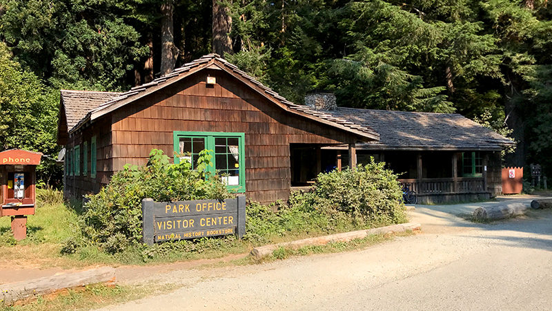 Visitor Center And Trails at Prairie Creek Redwoods State Park