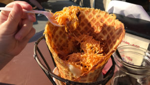 The Lighthouse Grill, Home of the Mashed Potato Waffle Cone
